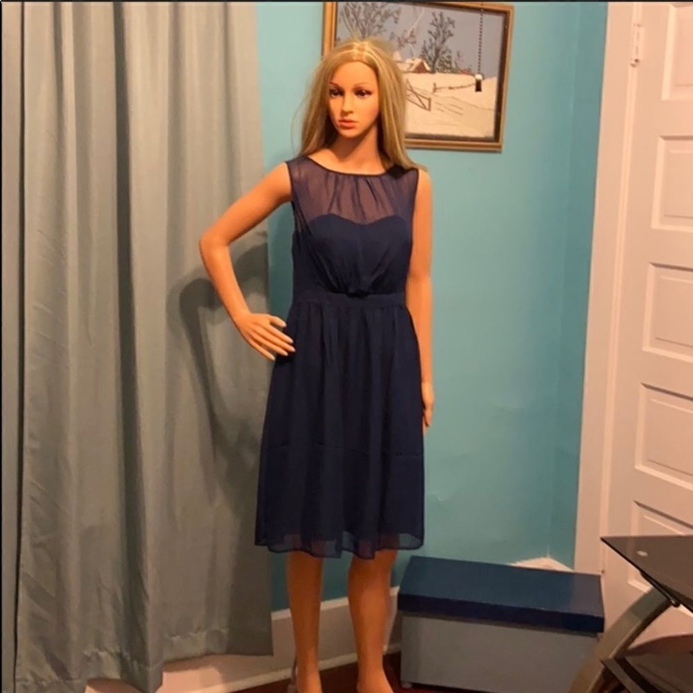 💃 Tevolio dress blue with a pocket! - Picture 2 of 8